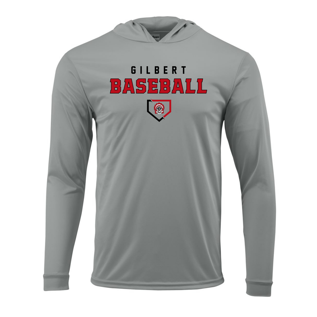 Gilbert DYB Plate Baseball Lightweight Performance Hoodie