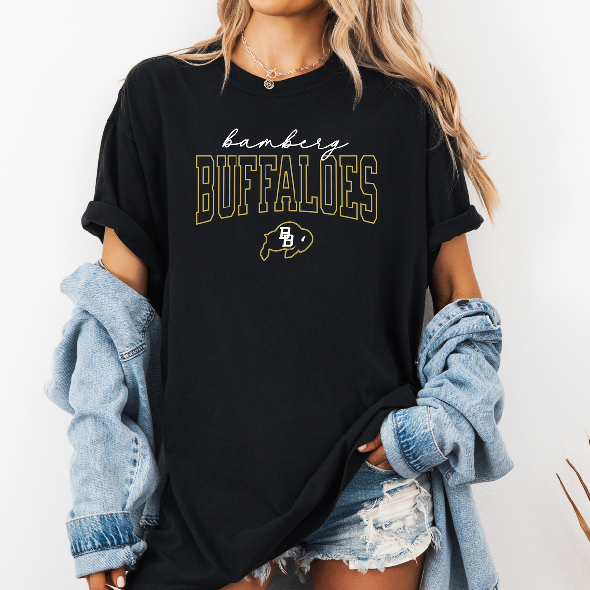 Buffaloes Simple Tee (Multiple Colors)