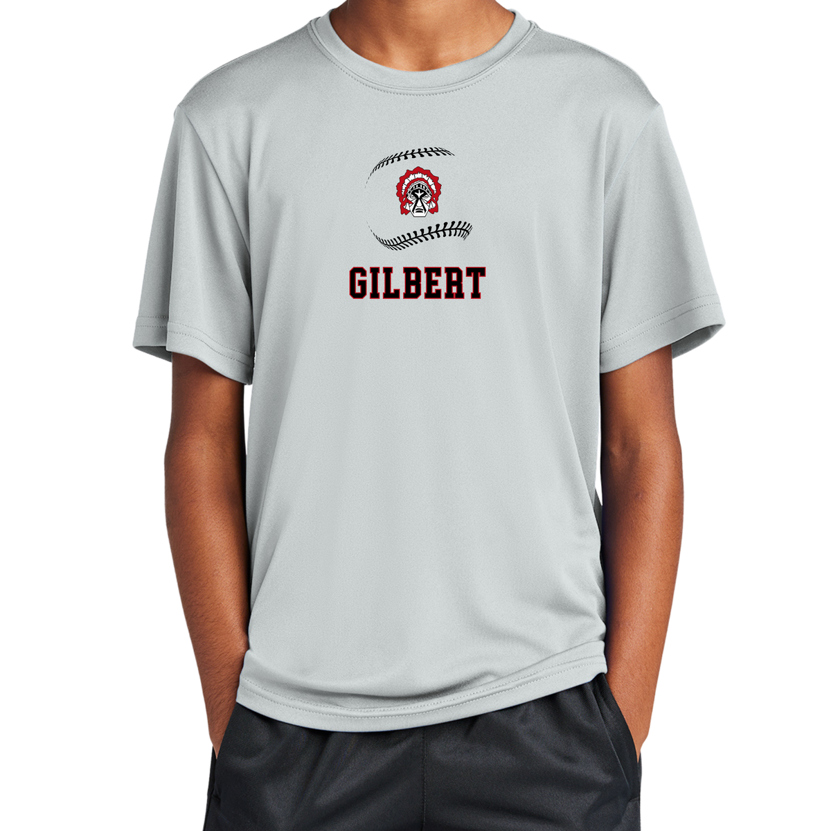 GDYB Baseball Seams Performance Tee