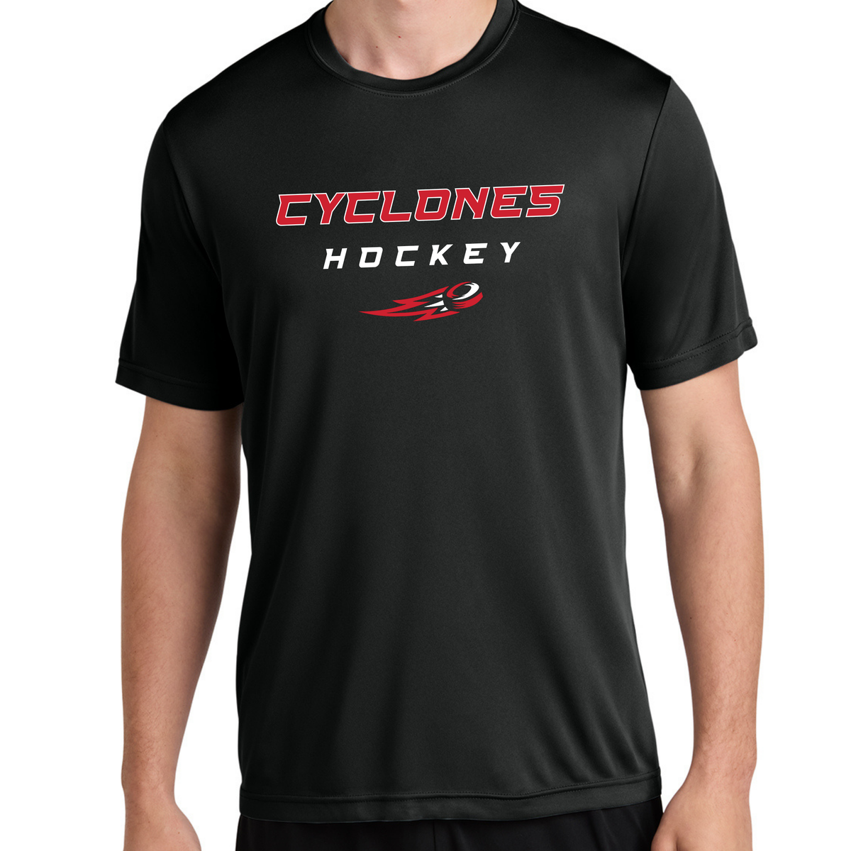 Cyclones Hockey Modern Performance Tee