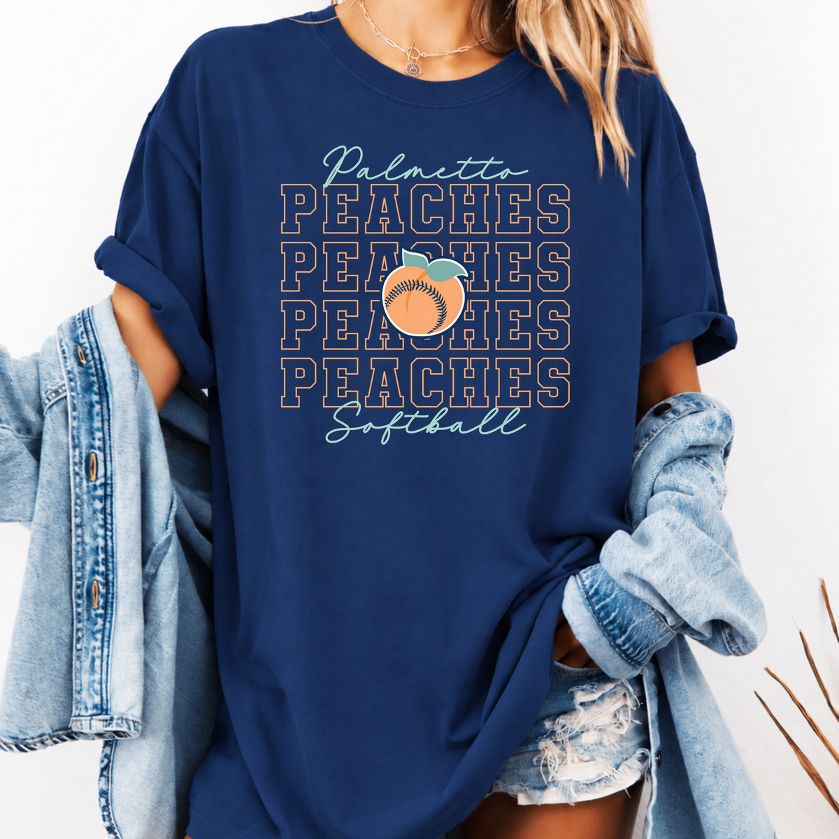 Peaches Repeat Tee