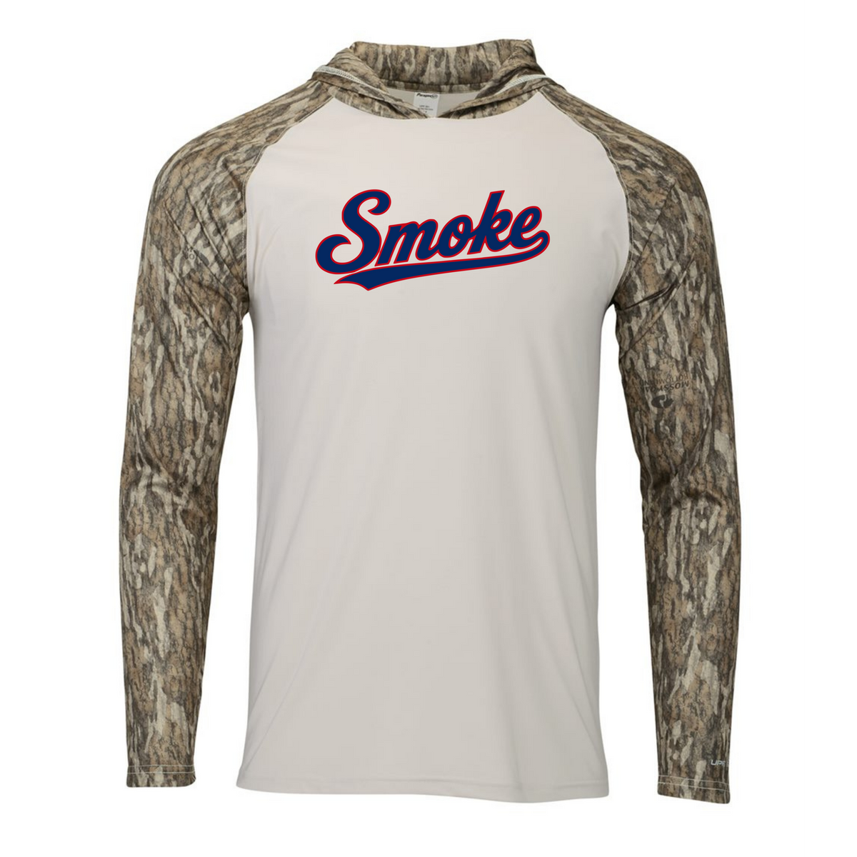 Smoke Script Camo Lightweight Performance Hoodie