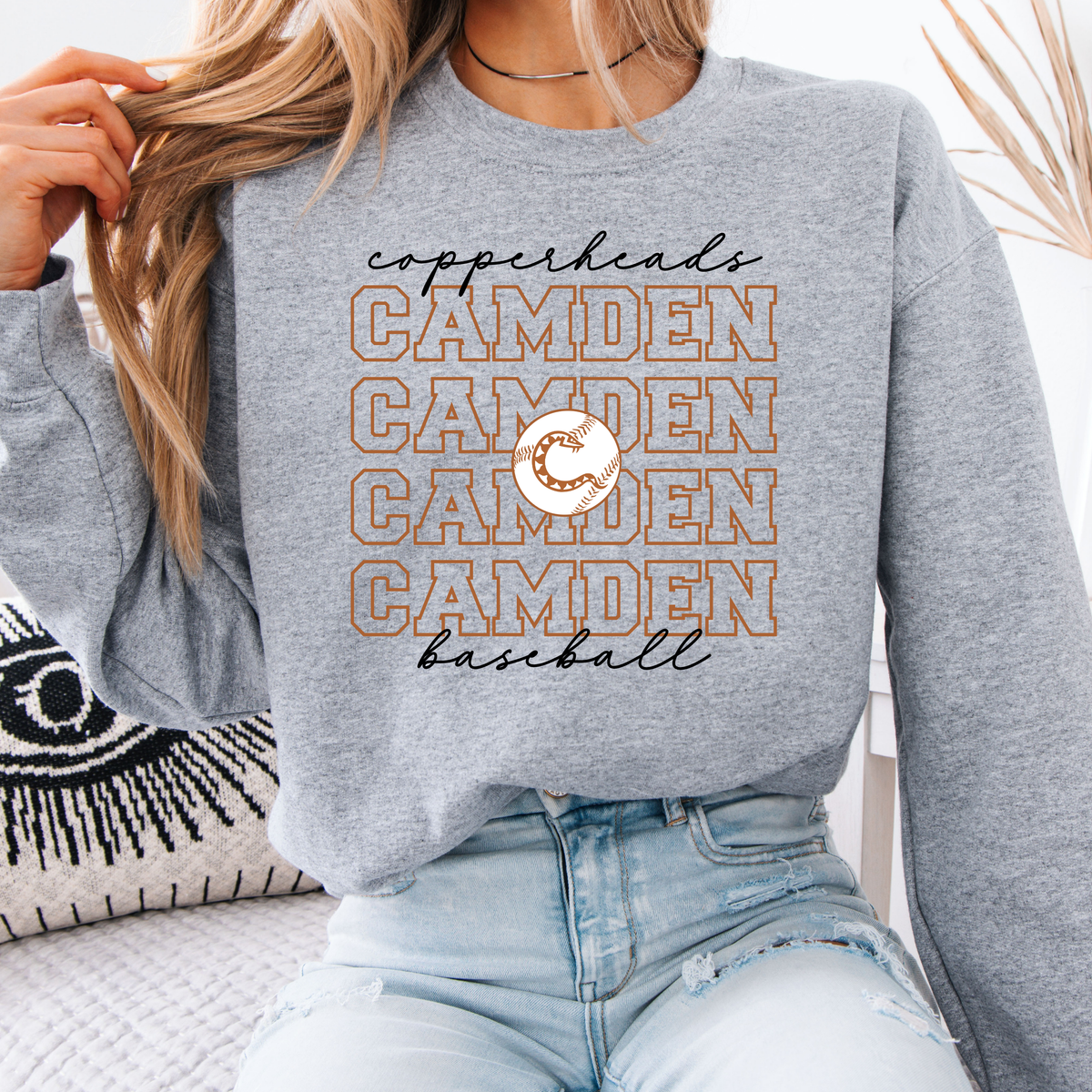Copperheads Repeat Crewneck (Multiple Colors)