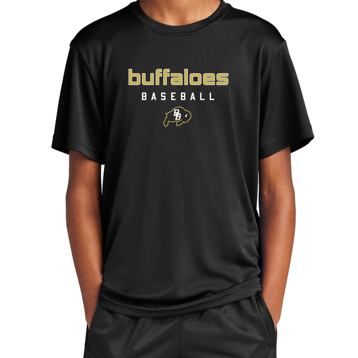 Bamberg Buffaloes Modern Performance Tee (Multiple Colors)
