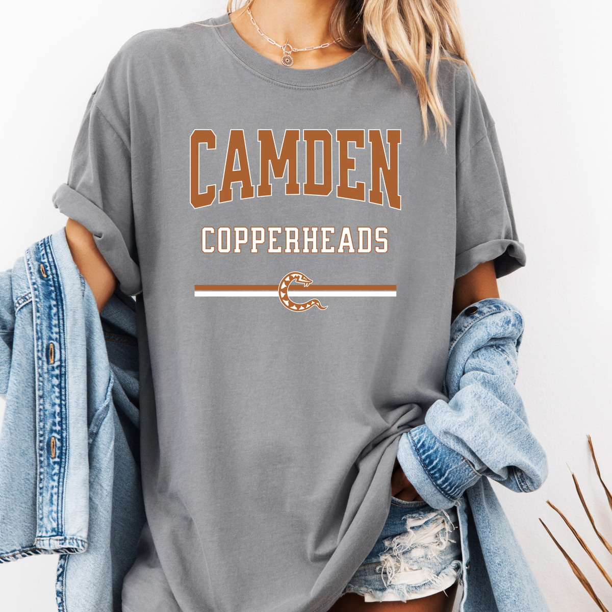 Copperheads Varsity Tee