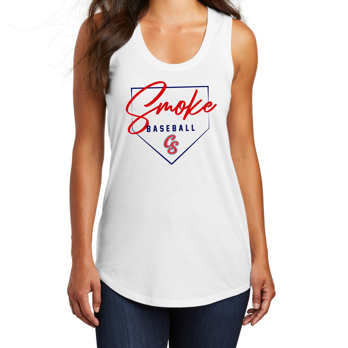 Smoke Plate District Tank - Front Only