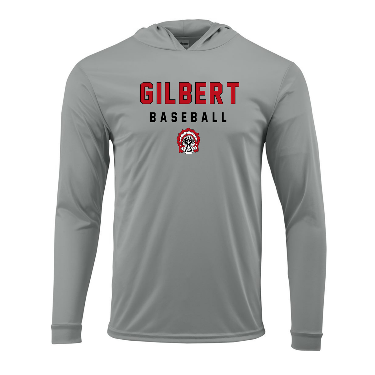 Gilbert DYB Simple Baseball Lightweight Performance Hoodie (Multiple Colors)