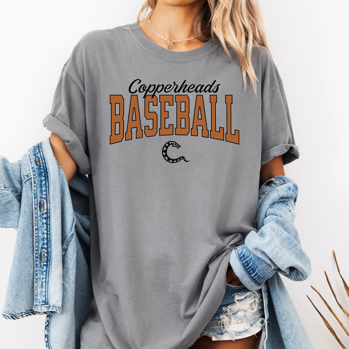Copperheads Classic Logo Tee (Multiple Colors)