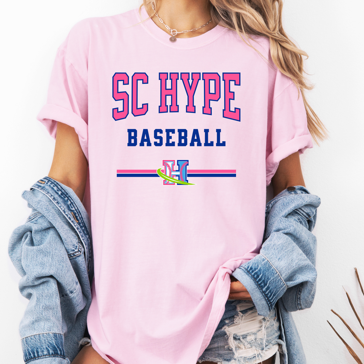 SC Hype Baseball Varsity Tee (Multiple Colors)