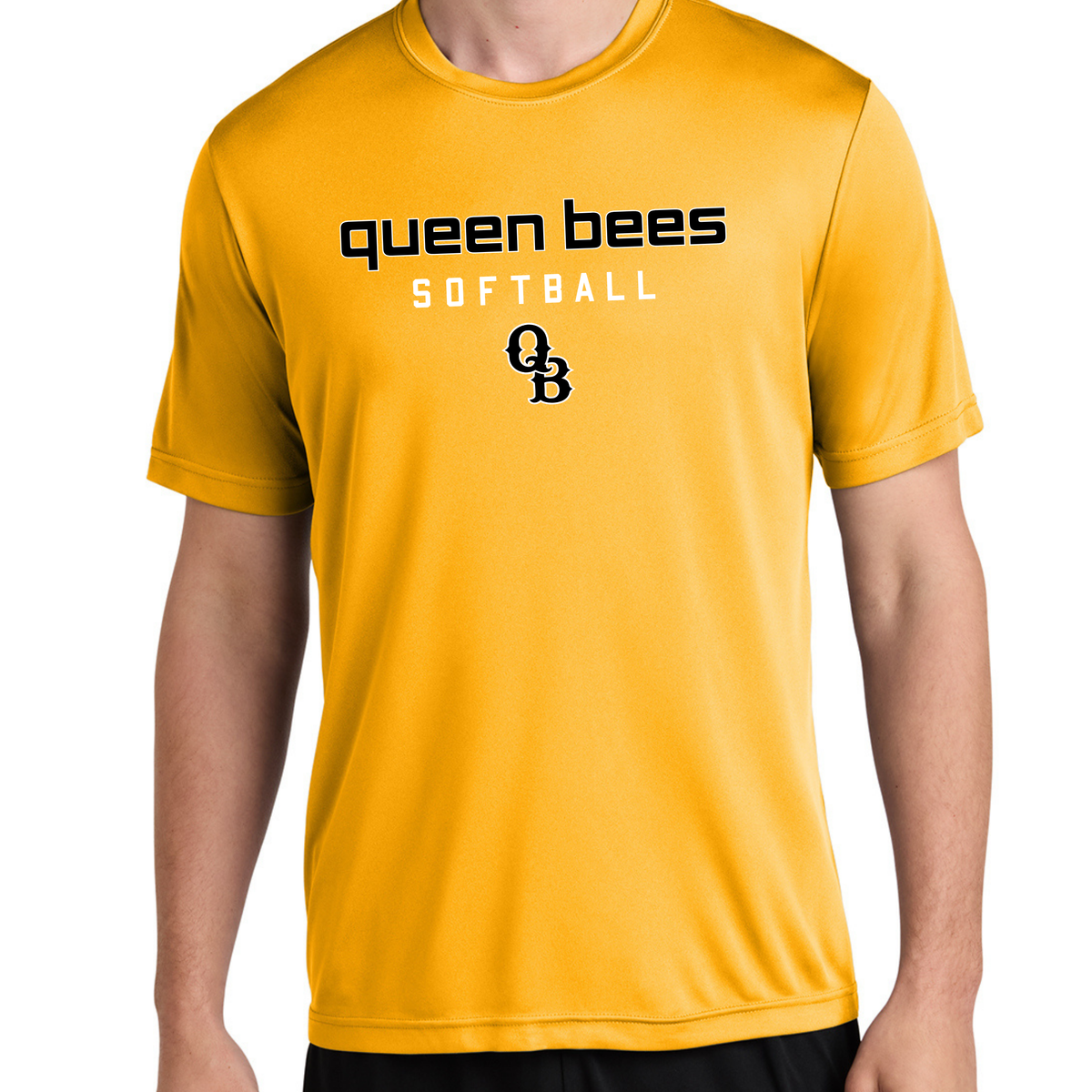Queen Bees Modern Performance Tee (Multiple Colors)
