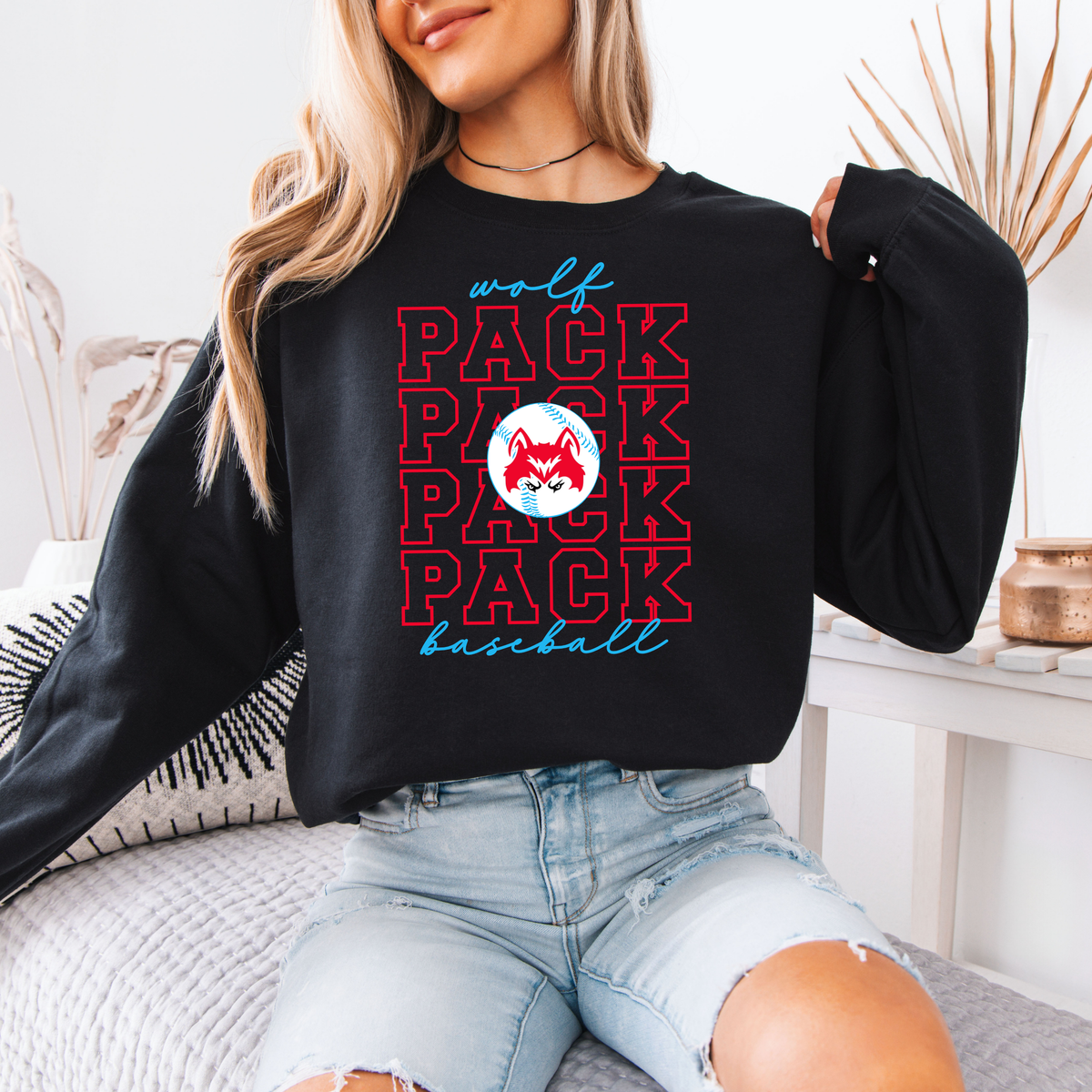 Wolfpack Repeat Crewneck