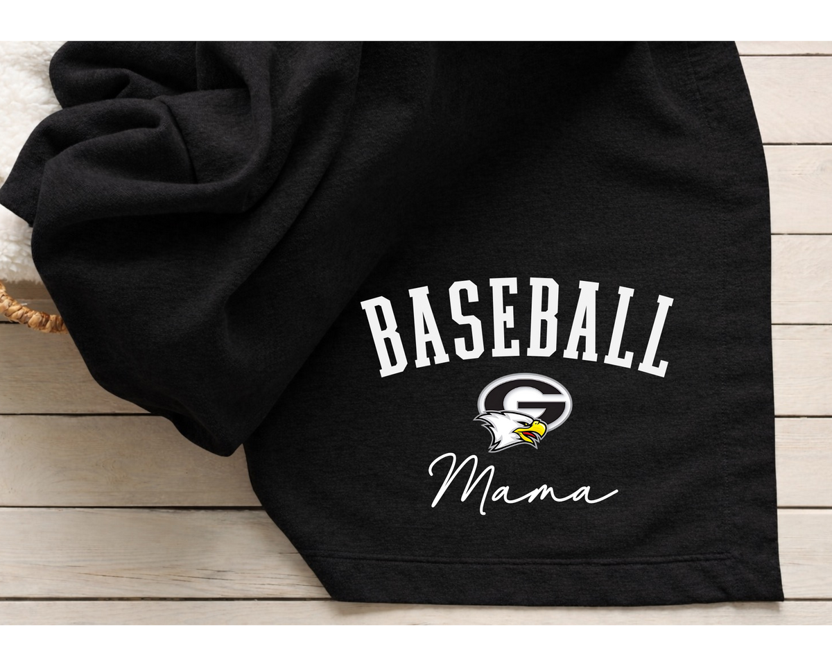 Gray Name Logo Blanket (Customizable Name)