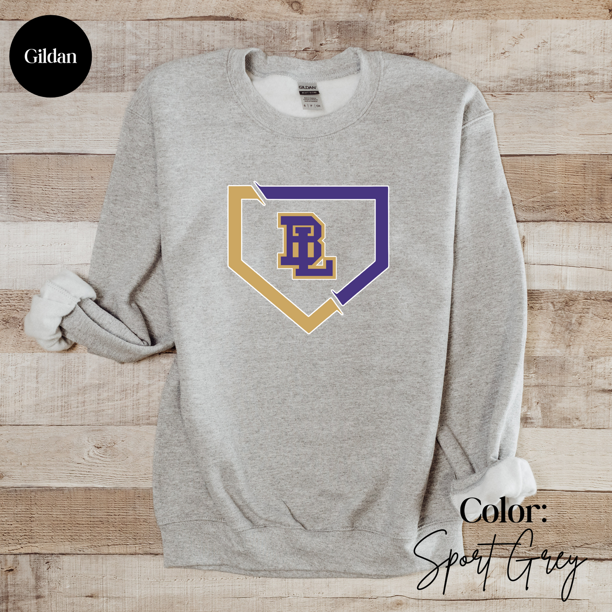 BL Baseball Plate Sweatshirt - Multiple Colors