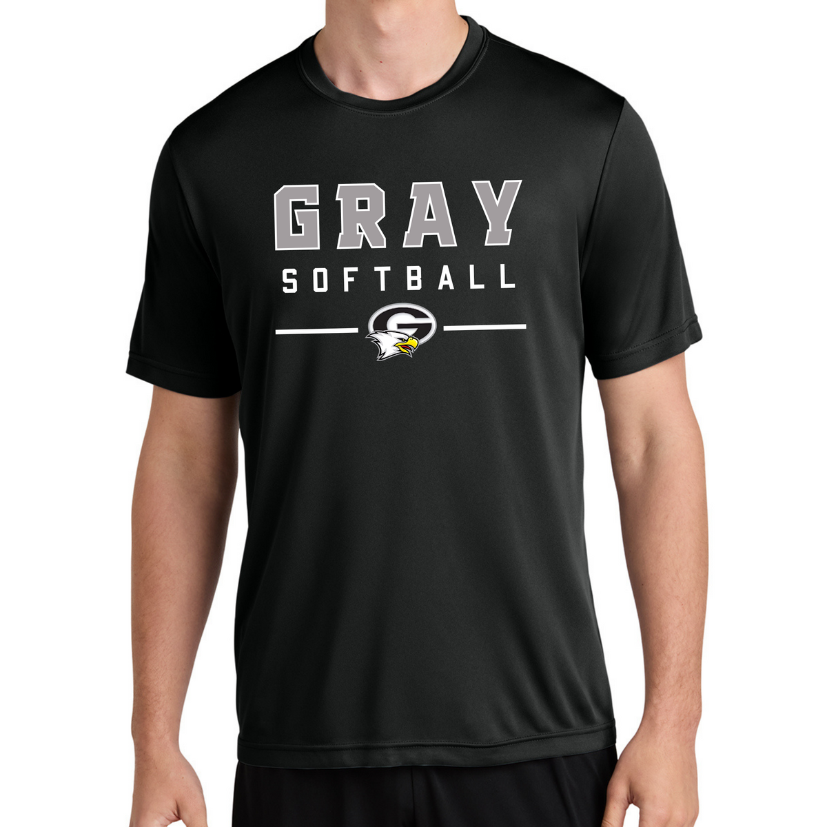 Gray SOFTBALL Line Performance (Multiple Styles & Colors)