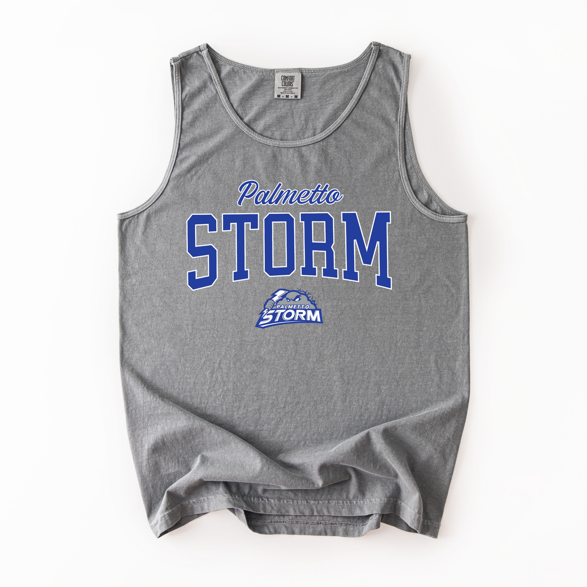 Palmetto Storm Comfort Colors Tank - Cloud