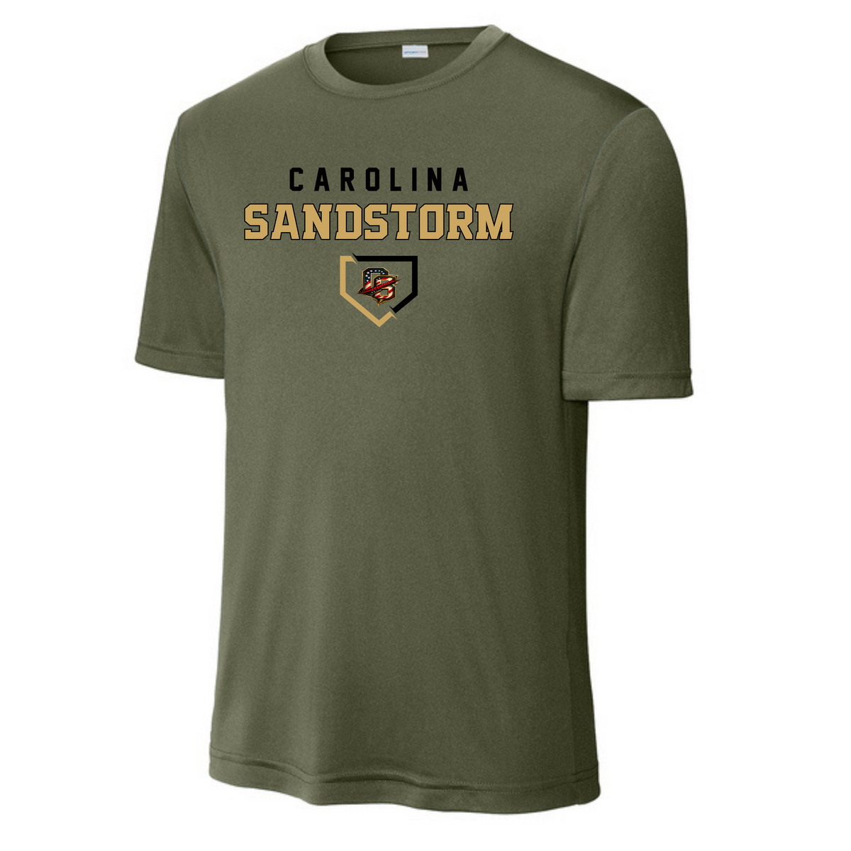 Sandstorm Modern Plate Performance Tee - Green