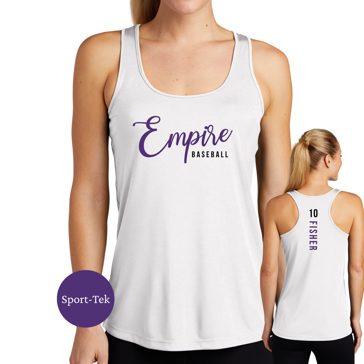 Empire Script Tank (Multiple Styles / Colors)