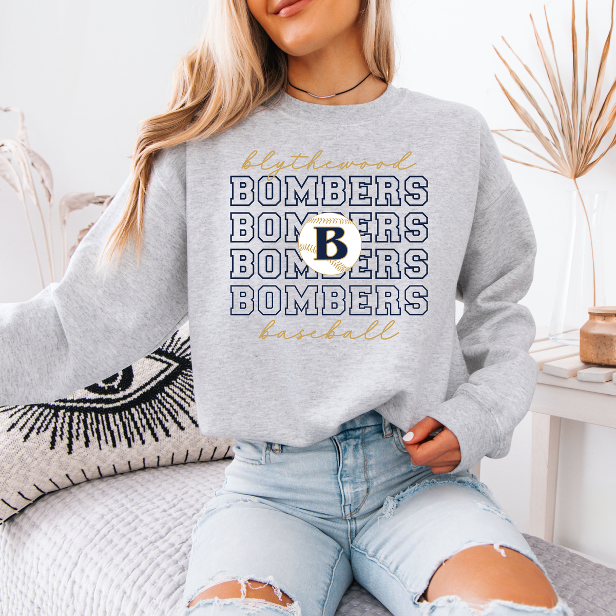 Bombers Repeat Crewneck (Multiple Colors)