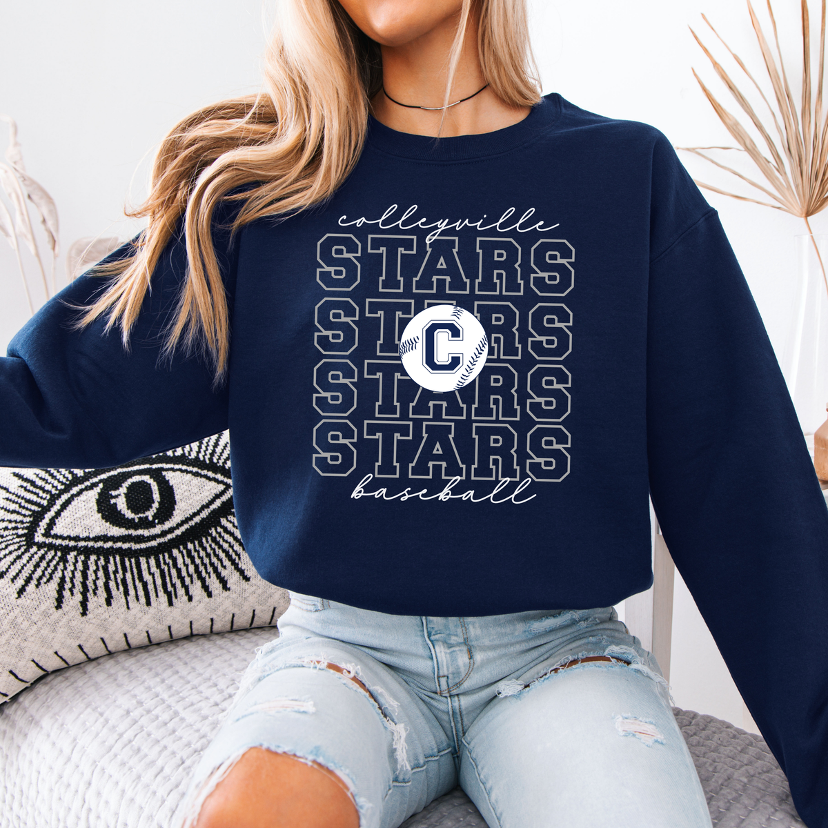 Colleyville Stars Repeat Crewneck