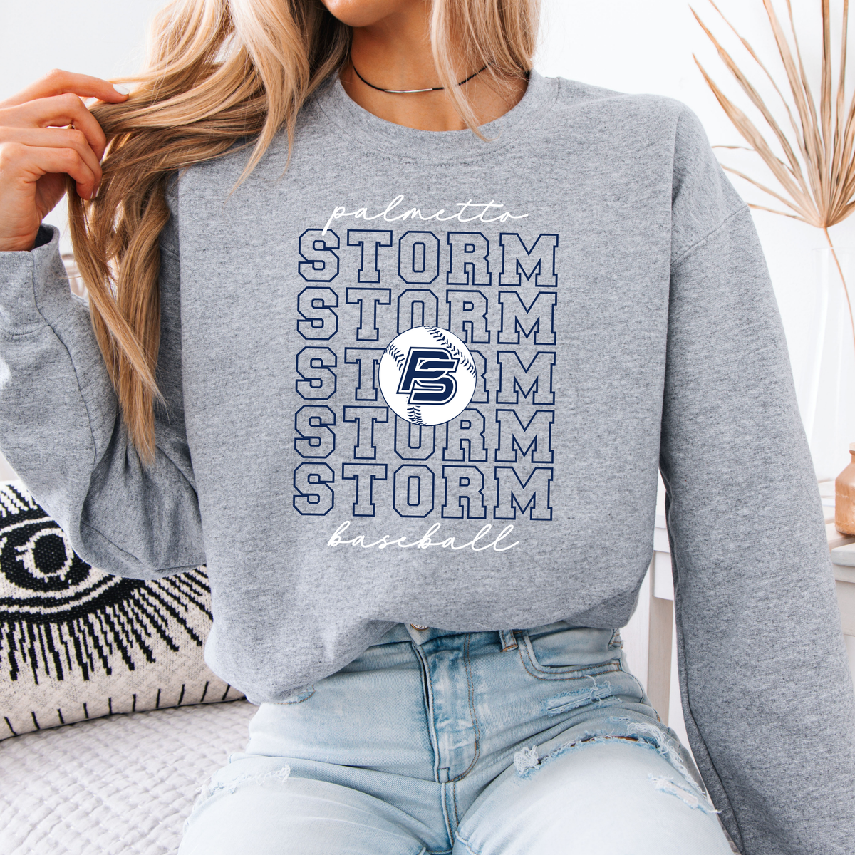 Palmetto Storm Repeat Crewneck (Multiple Colors) - PS
