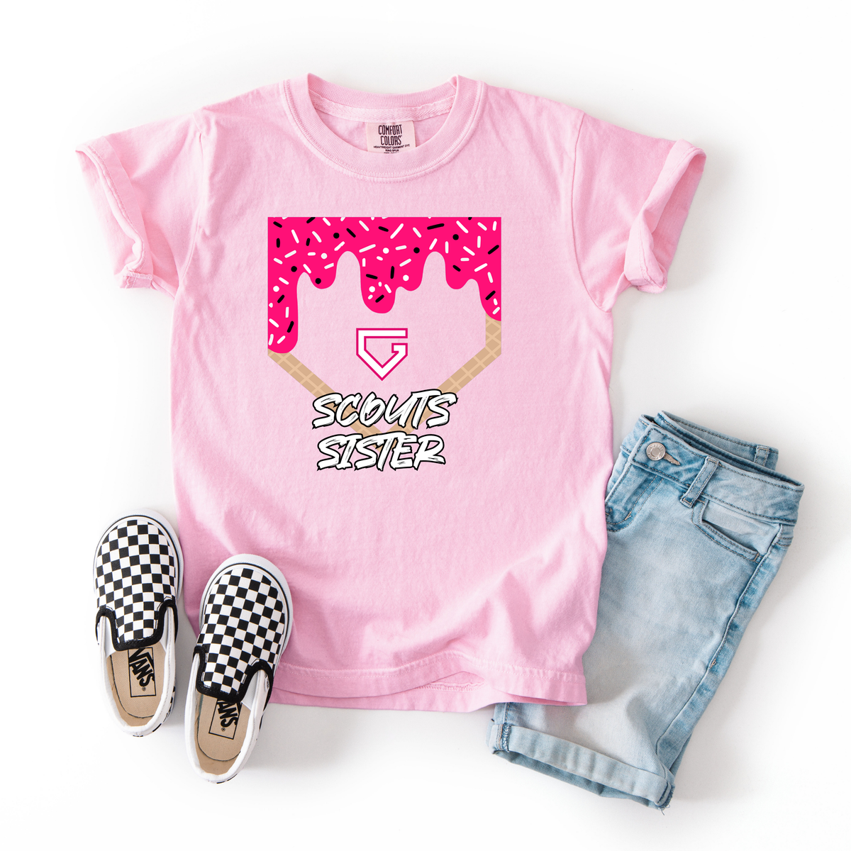 Scouts Sister Drip Tee (FRONT ONLY)