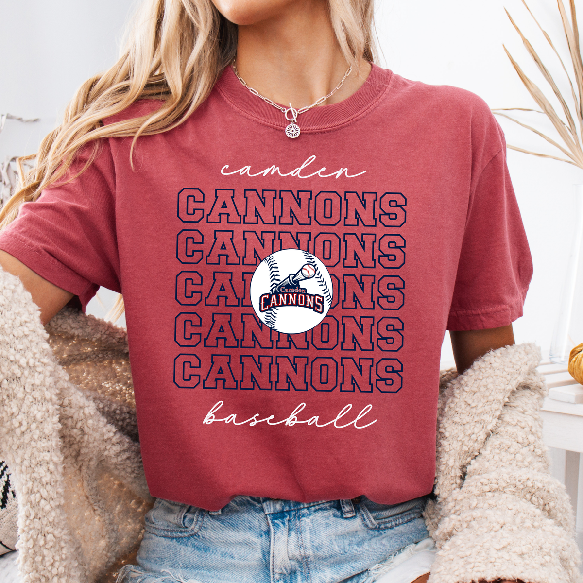Camden Cannons Repeat Tee (Multiple Colors)