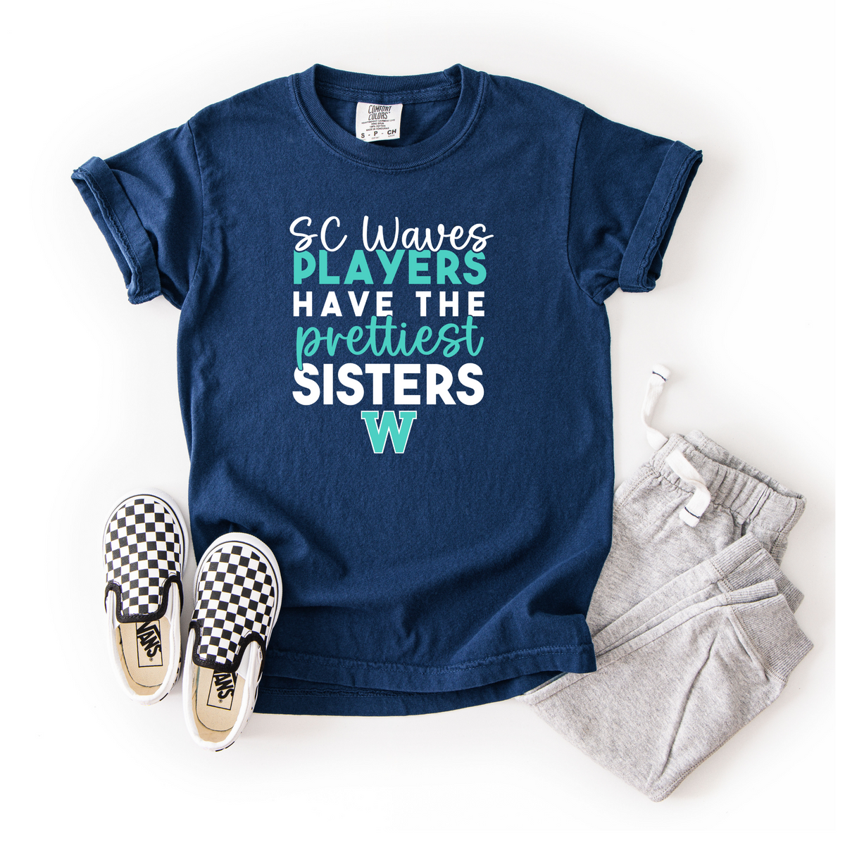 SC Waves Prettiest Sisters Tee