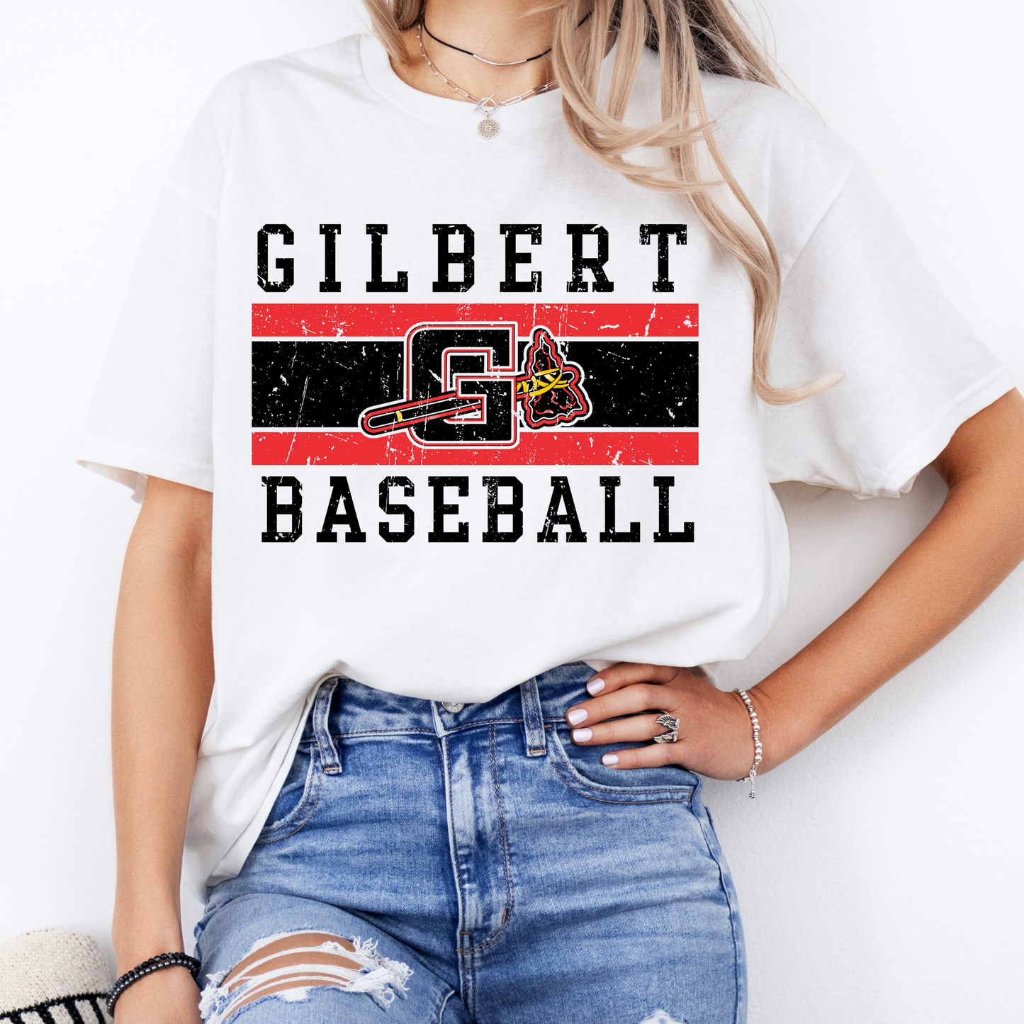Distressed Gilbert Tee (Multiple Styles)