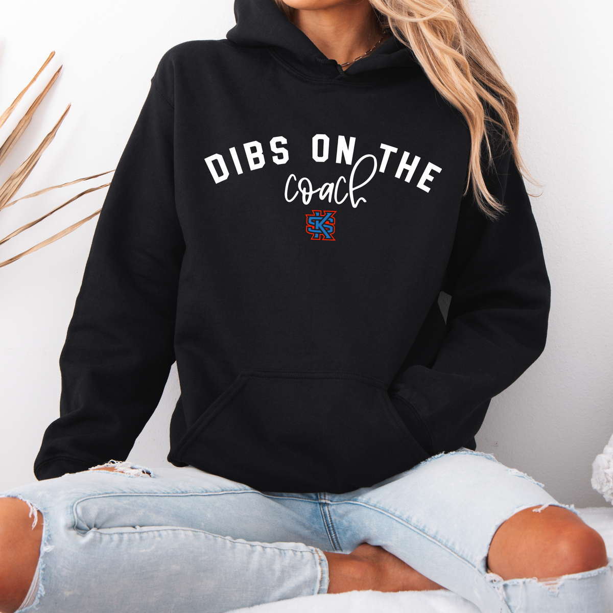 Dibs on the Coach with Logo - (Customizable Color, Style & Logo)