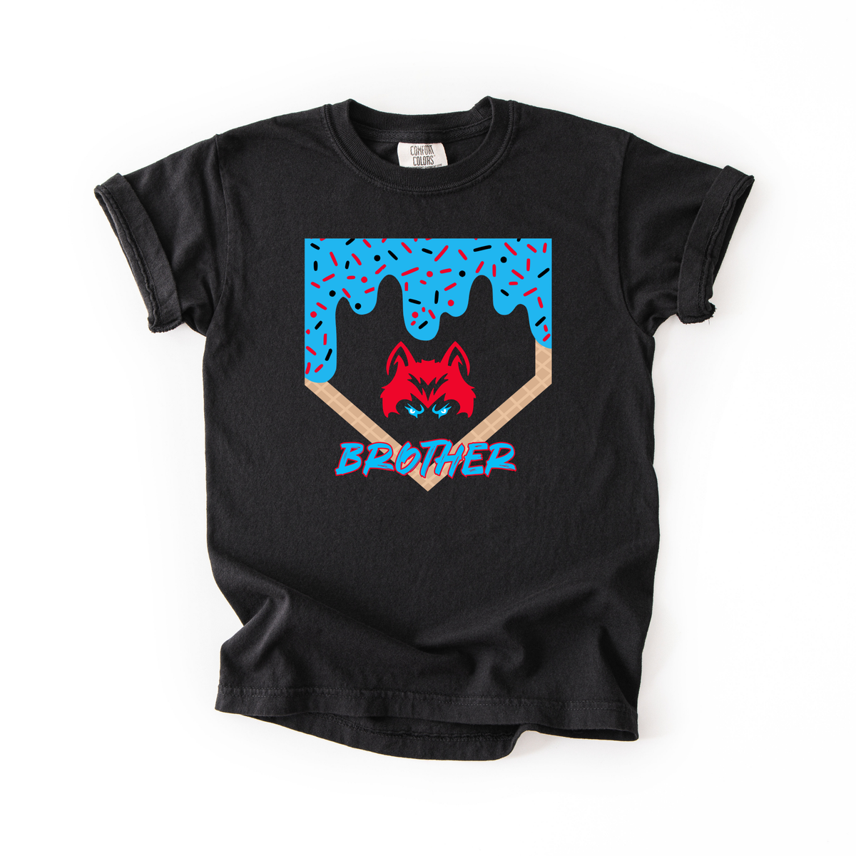 Wolfpack Brother Drip Tee (FRONT)