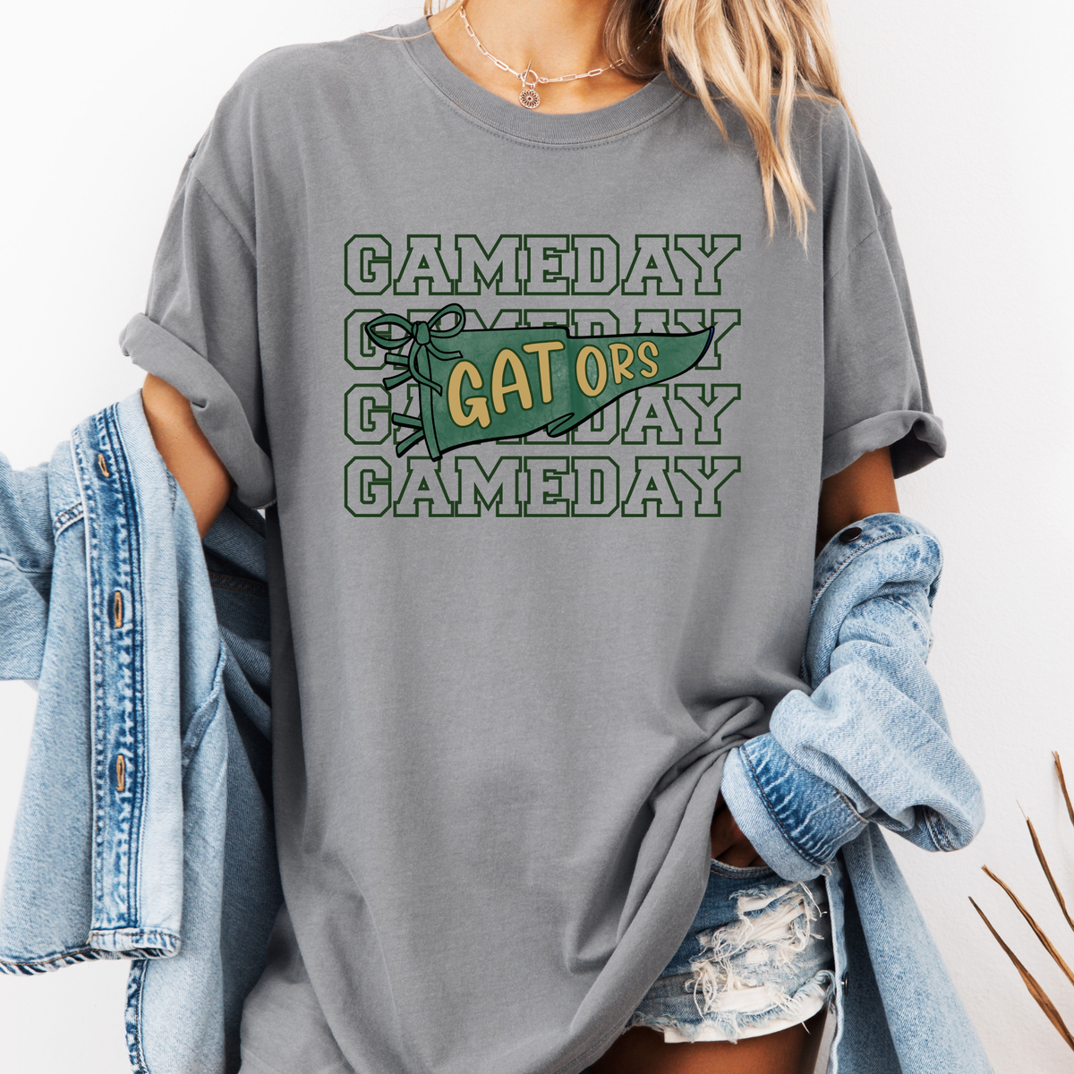 Gators Game Day Pennant Tee