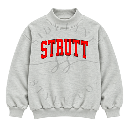 CUSTOM One Word Mock Neck