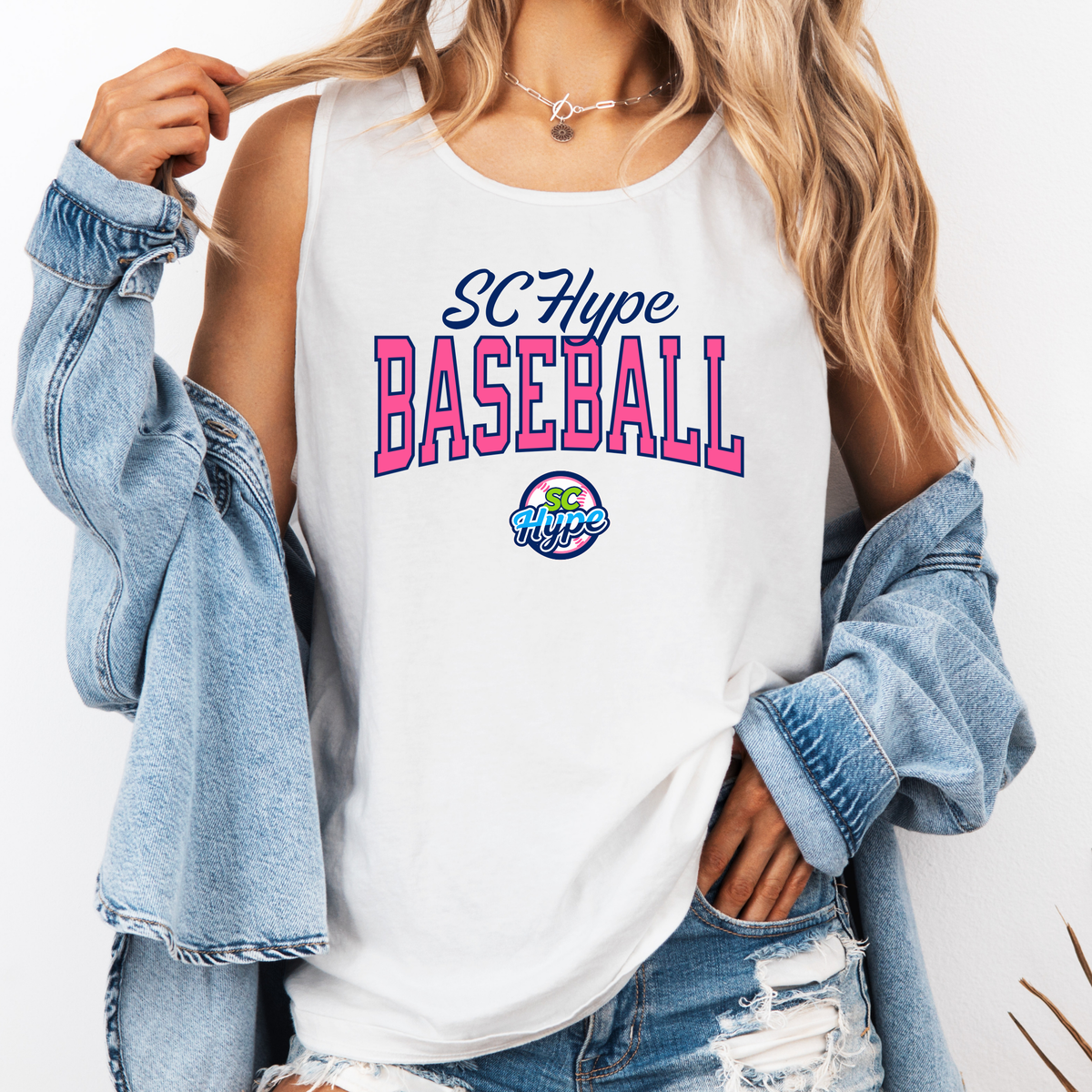 SC Hype Classic Logo Comfort Colors Tank (Runs big!)