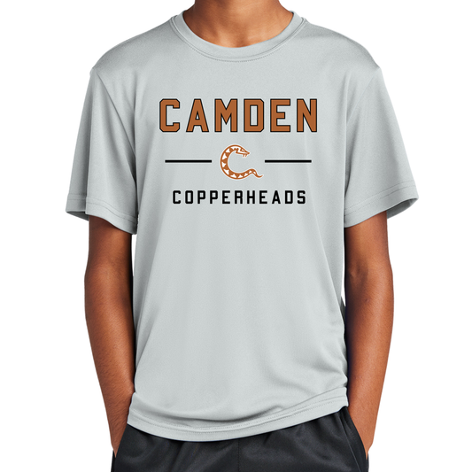 Copperheads Baseball Line Performance Tee (Multiple Colors)