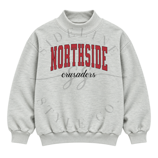 NORTHSIDE Two Word Mock Neck