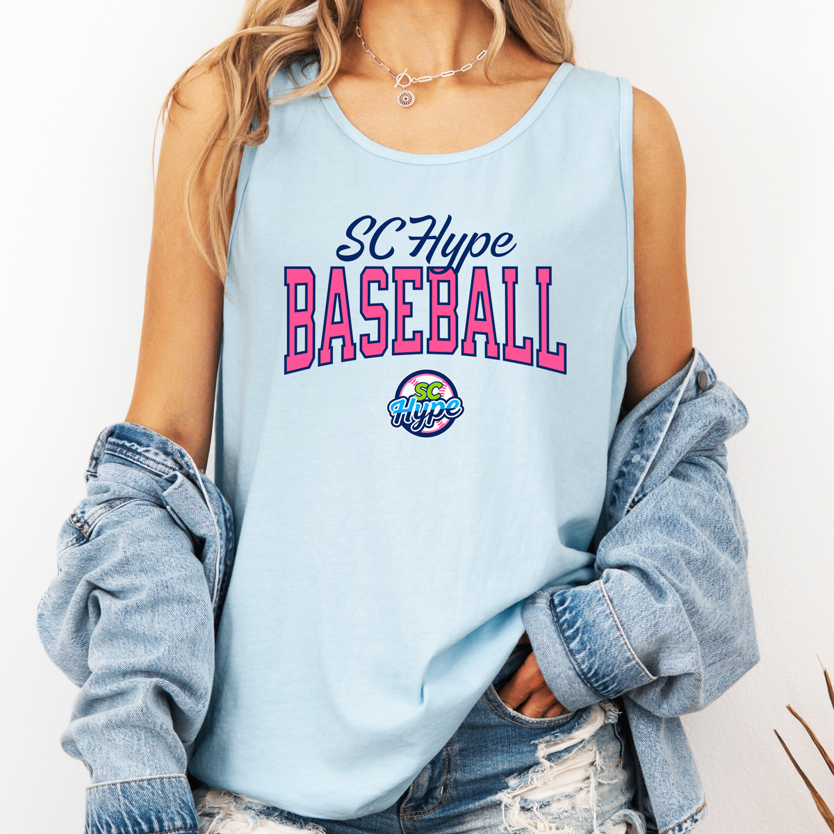 SC Hype Classic Logo Comfort Colors Tank (Runs big!)