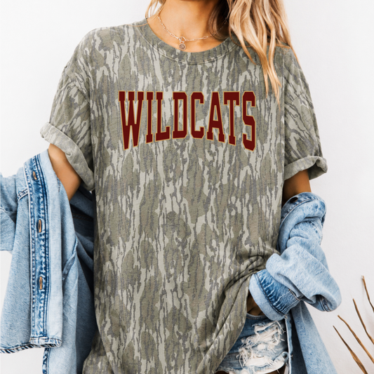 NS Wildcats Varsity Mossy Oak Bottomland