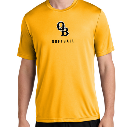 QB Softball Performance Tee (Multiple Colors)