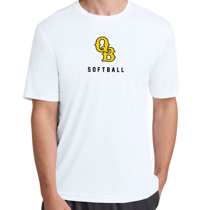 QB Softball Performance Tee (Multiple Colors)