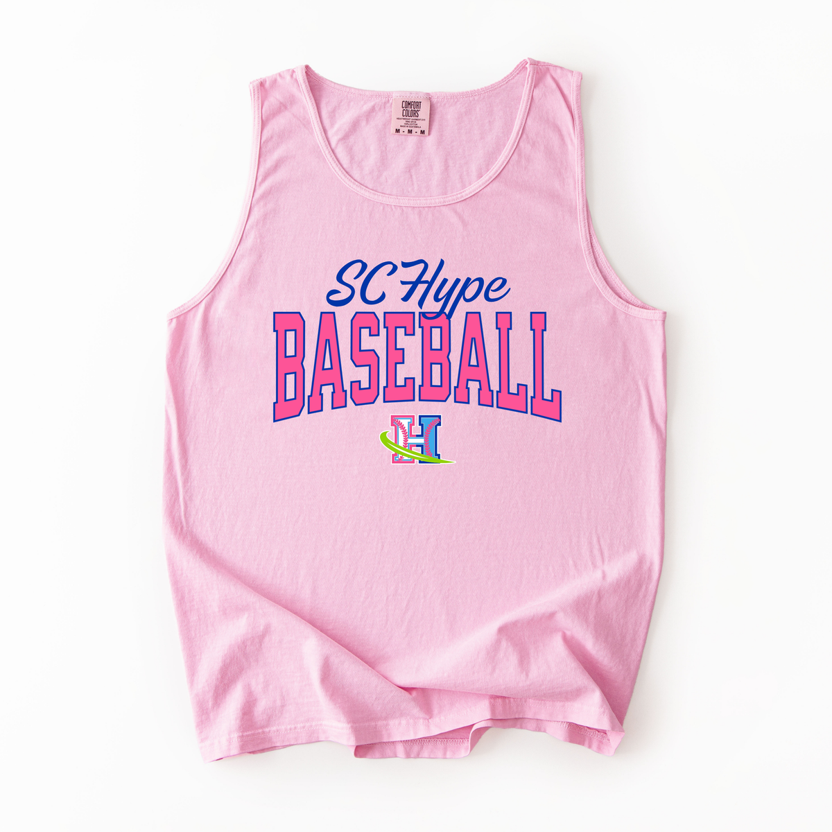 SC Hype Classic Logo Comfort Colors Tank (Runs big!)