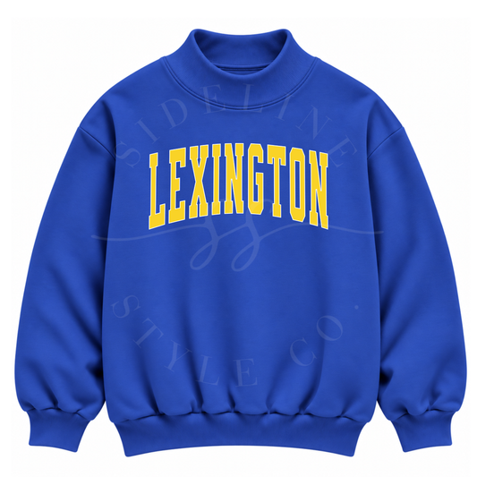 CUSTOM One Word Mock Neck