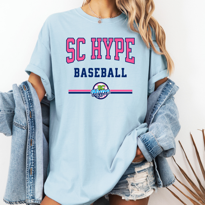 SC Hype Baseball Varsity Tee (Multiple Colors)