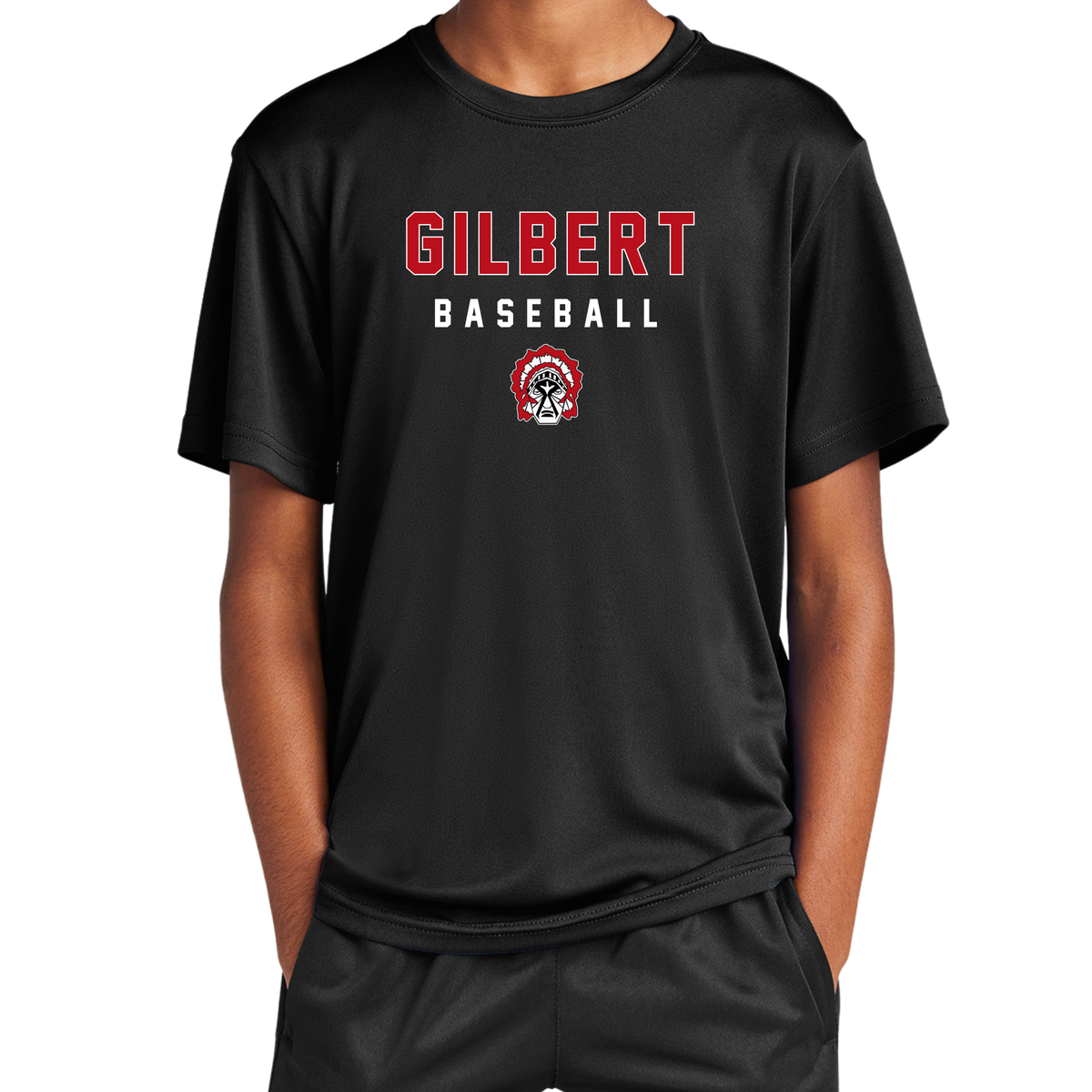 GDYB Baseball Simple Performance Tee (Multiple Colors)
