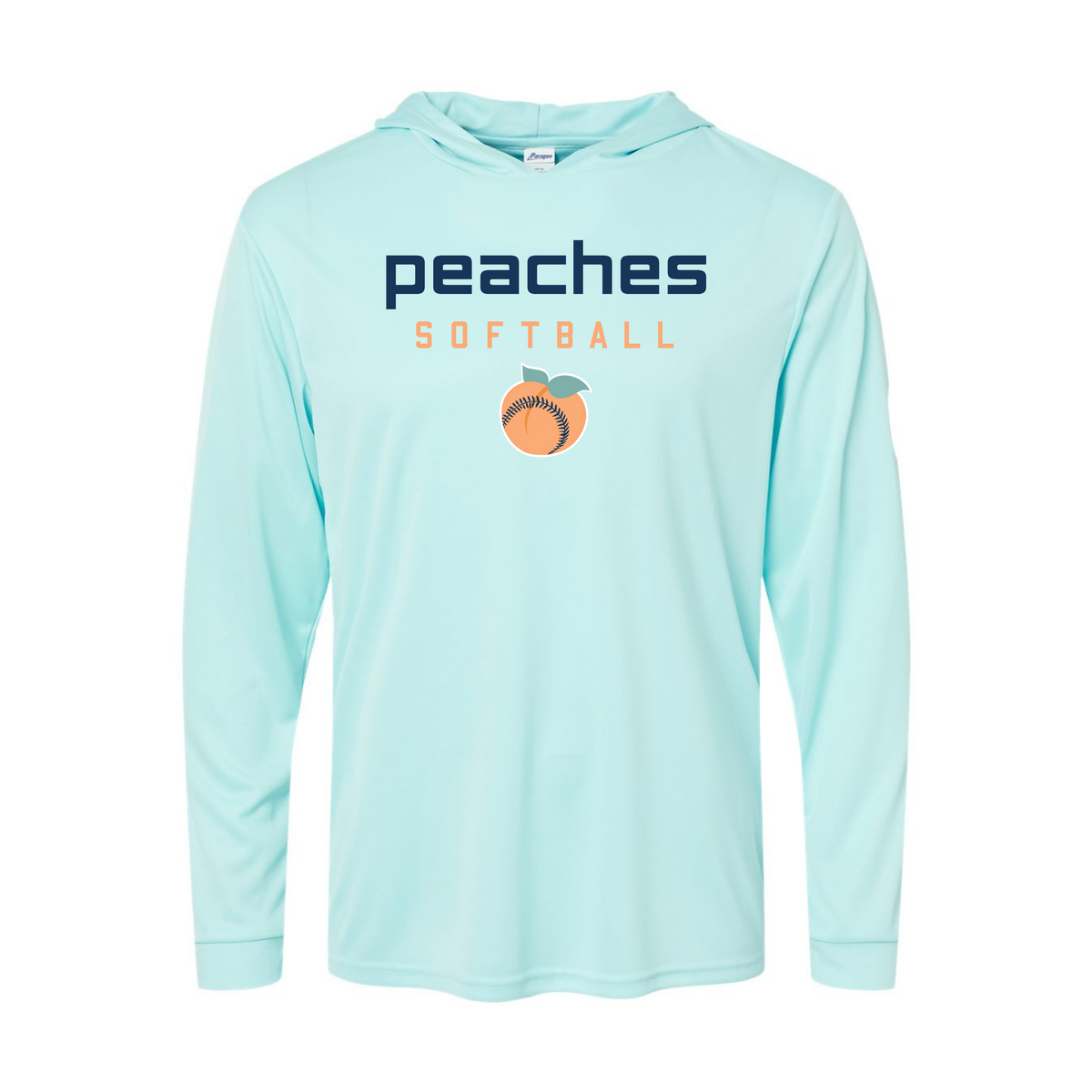 Palmetto Peaches Modern Lightweight Performance Hoodie (Multiple Colors)
