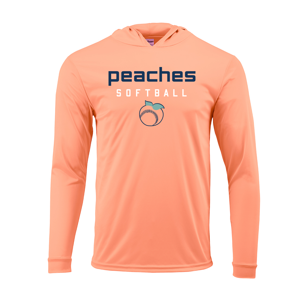 Palmetto Peaches Modern Lightweight Performance Hoodie (Multiple Colors)