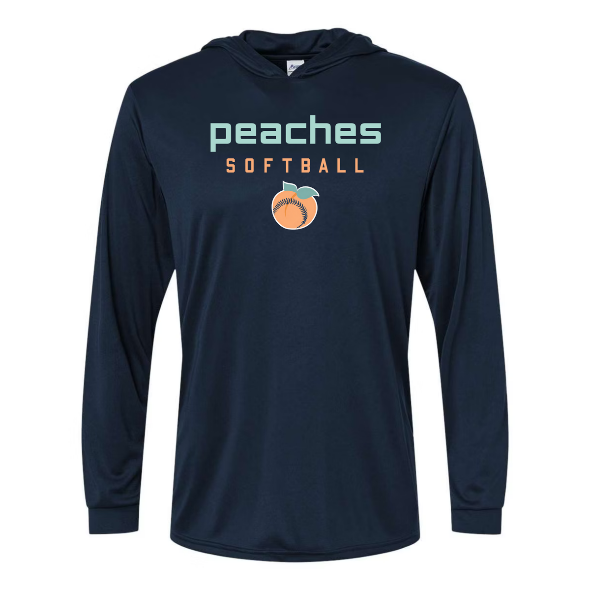 Palmetto Peaches Modern Lightweight Performance Hoodie (Multiple Colors)