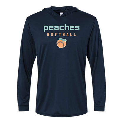 Palmetto Peaches Modern Lightweight Performance Hoodie (Multiple Colors)
