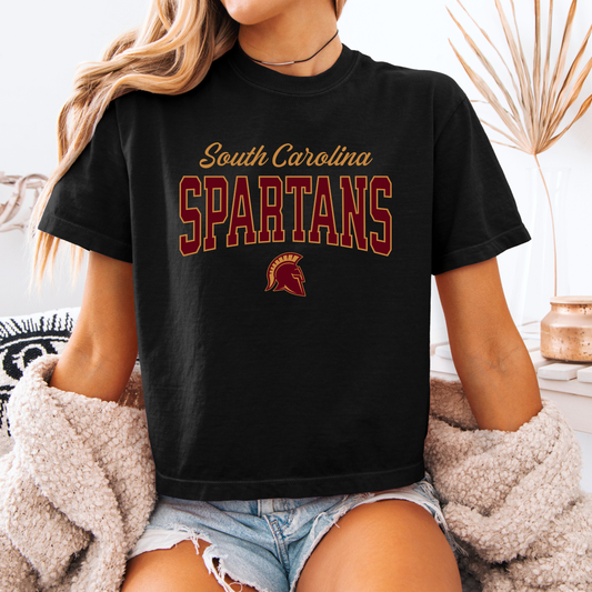 SC Spartan Classic Logo CC Boxy/Crop