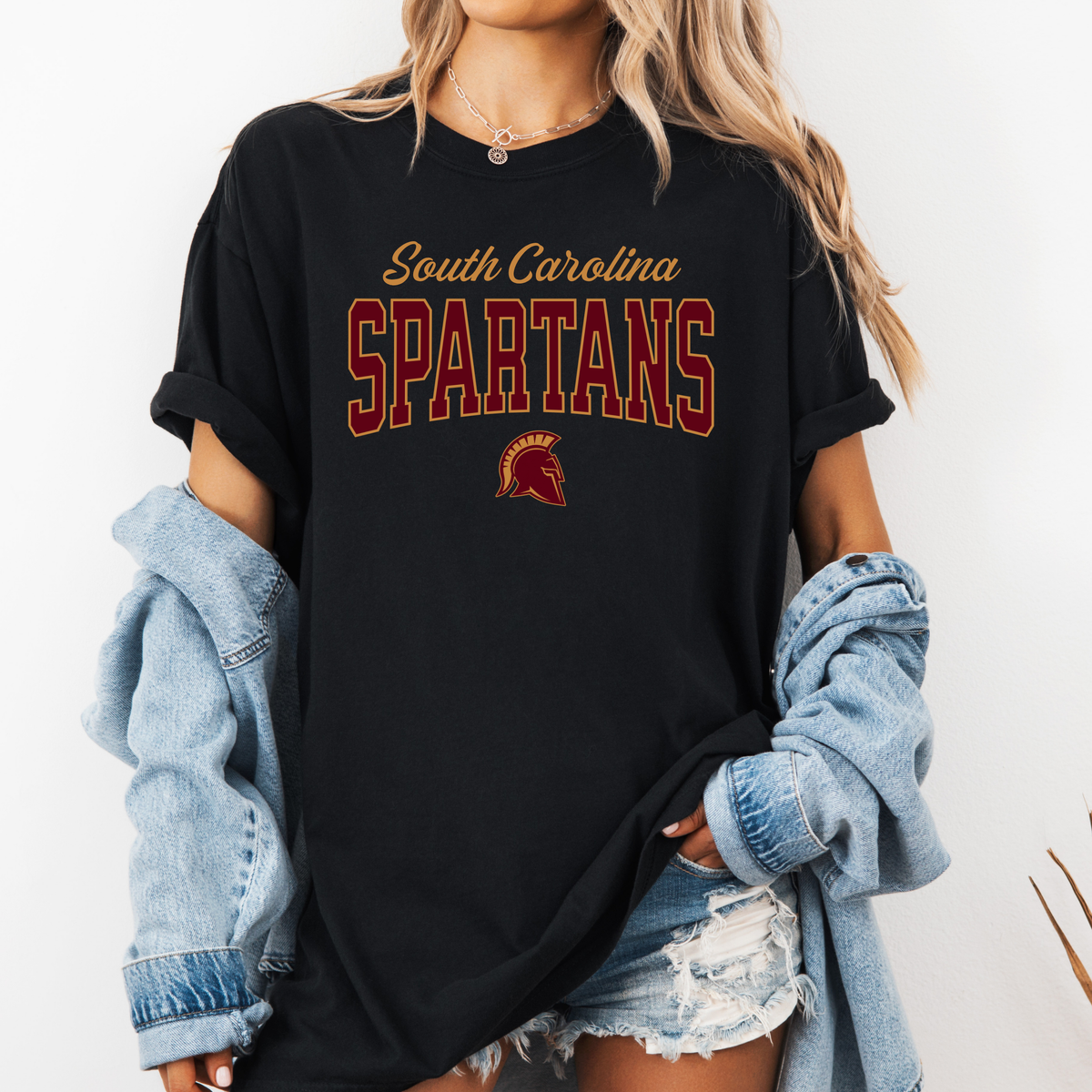 Spartans Classic Logo Tee (Multiple Colors)