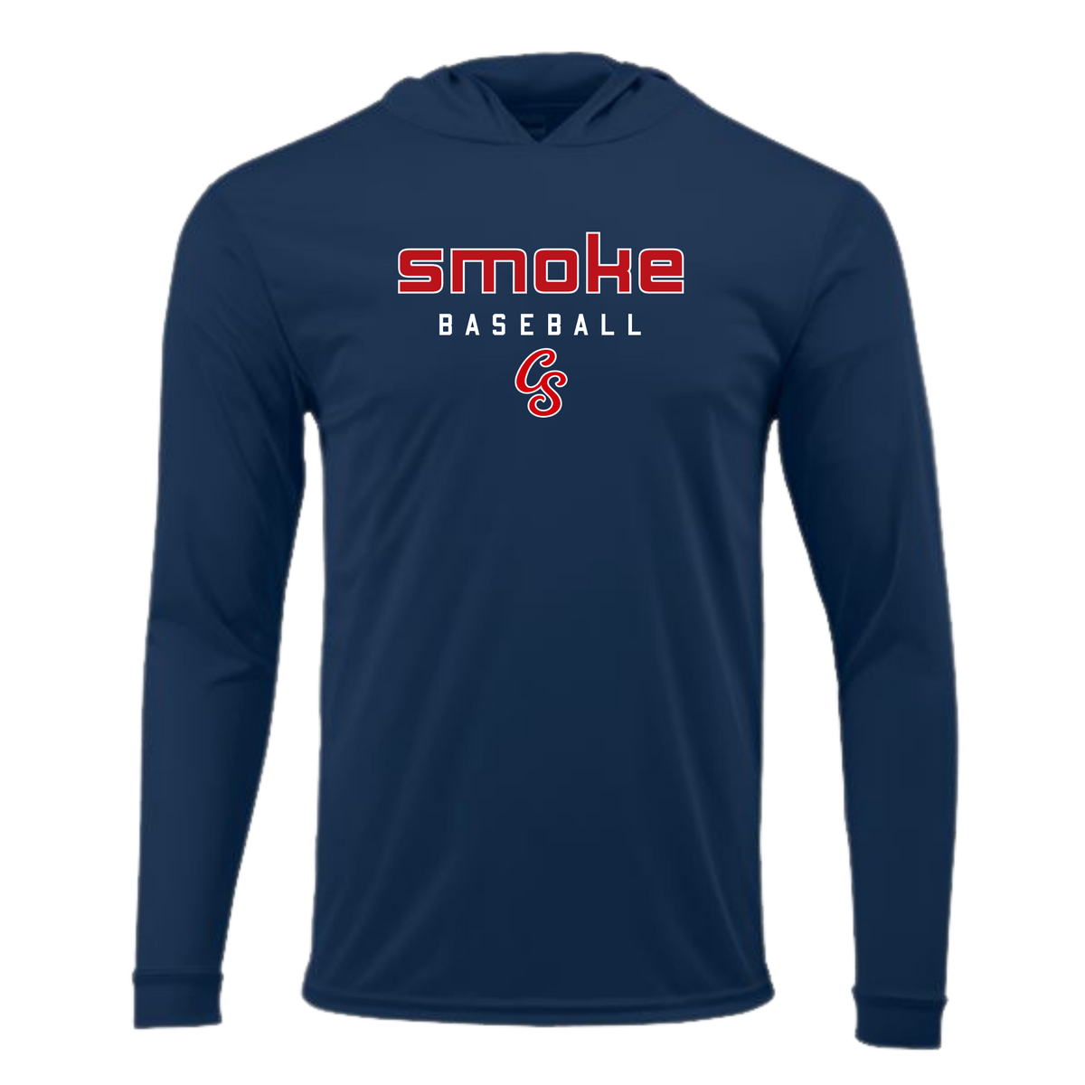 Smoke Modern Lightweight Performance Hoodie (Multiple Colors)